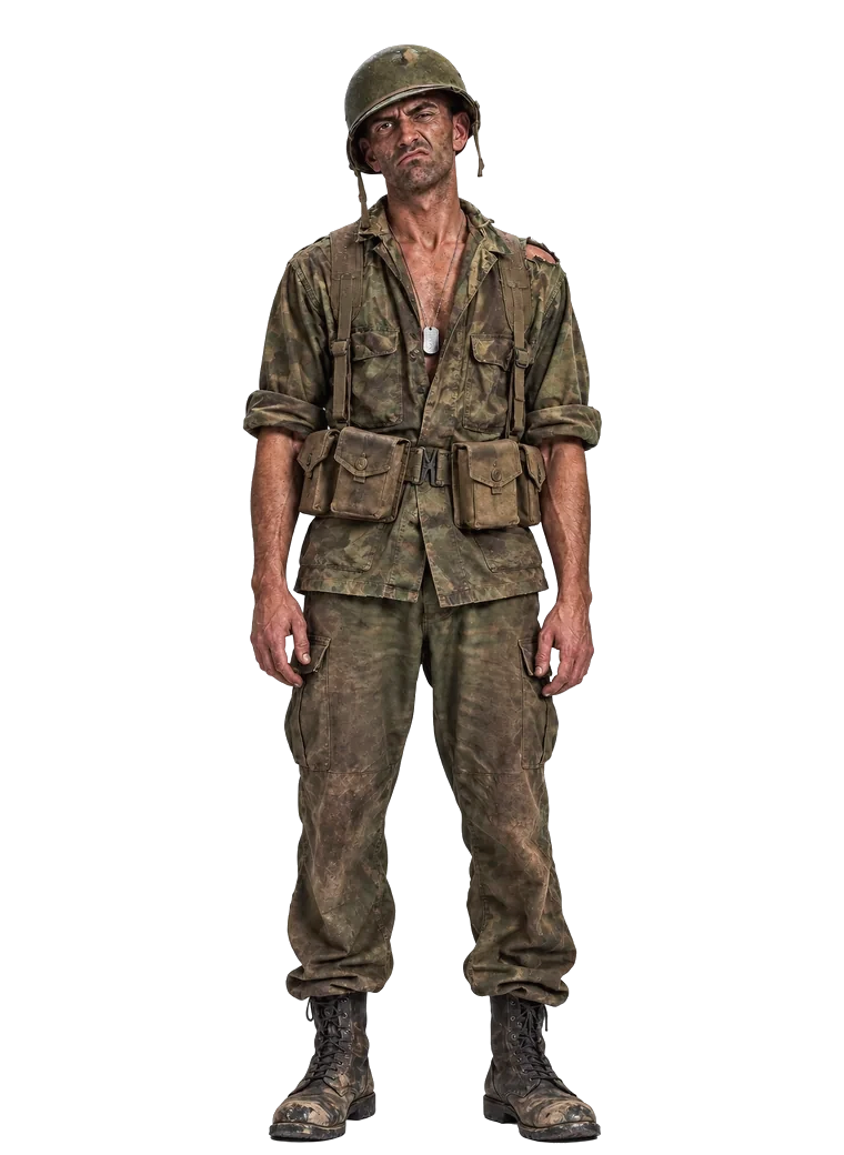 Sgt. Bunker, the $APOC character, contempt